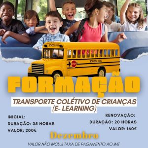 Transporte Coletivo de Crianças - Renovação