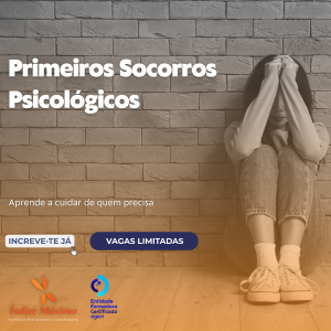Curso presencial de primeiros socorros psicologicos - 7h em workshop.