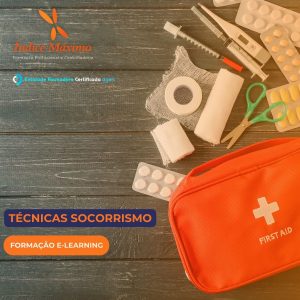 Curso técnicas de socorrismo em e-learning com videos demonstrativos